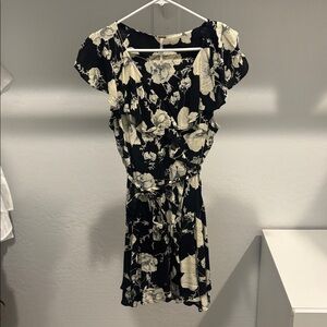 NWOT Free People Ruffle Wrap dress
